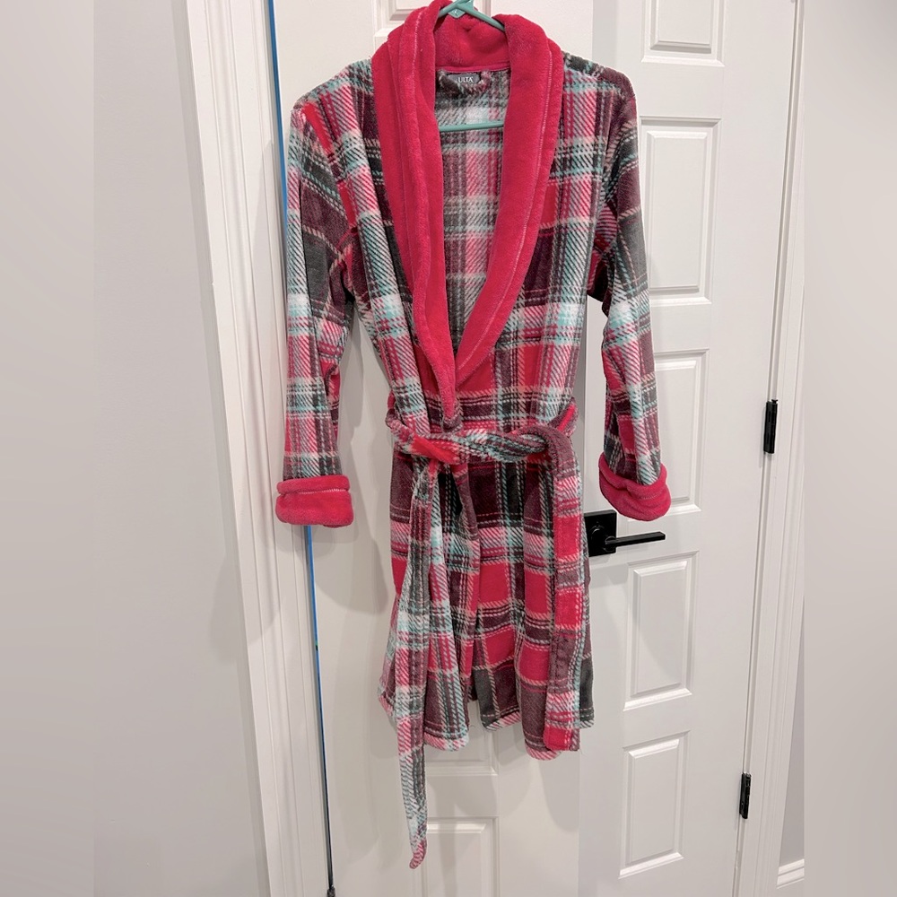 Ulta Luxury Plush Bath Robe Size S/M